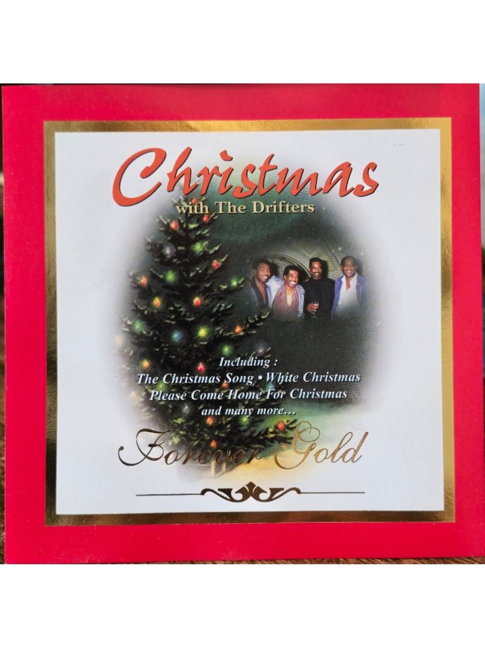 Christmas With The Drifters CD Forever Gold 10 Classic Holiday Songs  37865cd
